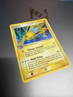 Pokemon Jolteon 8/115 Reverse Holo EX Unseen Forces 2005 Nm - Image 4