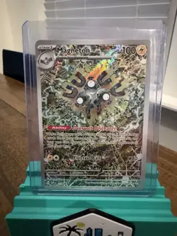 Pokemon TCG Magneton 159 SV Black Star Promo Holo 159 NM - Image 1