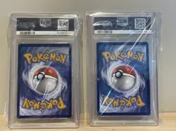 Pokemon Destined Rivals Team Rockets Persian EX #219 Full Art | PSA 10 x2 - Image 2