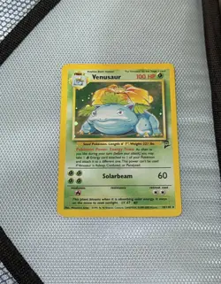 Venusaur 018/130 Pokemon Base Set 2 Holo MP Condition - Image 1