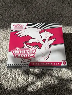 Pokemon Scarlet & Violet White Flare Elite Trainer Box ETB [Factory Sealed] - Image 1