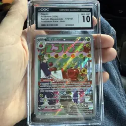 Dipplin 170/167 Sv06: Twilight Masquerade Holo Pokemon CGC 10 - Image 2