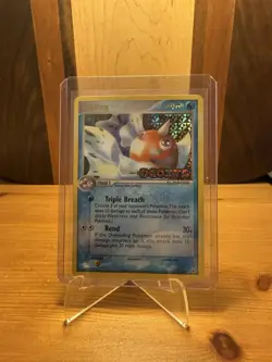 Pokemon TCG Deoxys EX Reverse Holo Rare Seaking 24/107 - Image 2