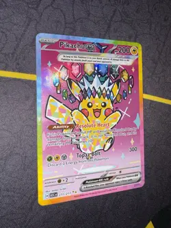 Pokemon Pikachu EX SIR 277/217 Ascended Heroes English *IN HAND* - Image 3