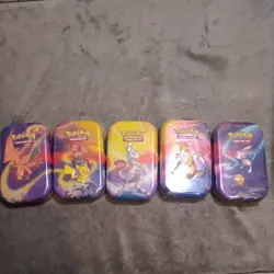 Pokemon TCG Kanto Friends Mini Tin L24+H24 - Sealed set of 10 2 complete sets - Image 1