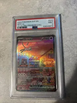 2023 Pokemon SVP Mew EX 151 Ultra Premium Coll #053 PSA 9 - Image 1