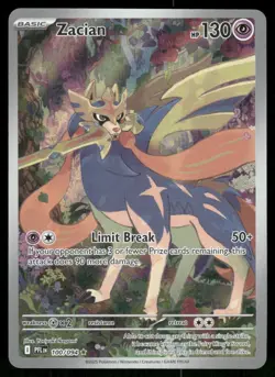 Pokemon Cards Zacian 100/094 Phantasmal Flames Illustration Rare NM - Image 1