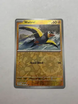 Reverse Holo Wattrel 078/198 Common Scarlet & Violet Base Set Pokemon TCG NM - Image 1