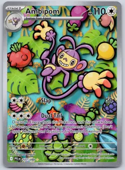 Ambipom 107/094 (NM) - ME02: Phantasmal Flames - Illustration Rare -Pokemon TCG - Image 1