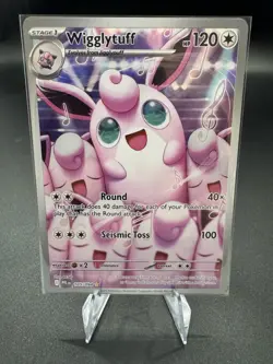 Pokemon: Wigglytuff 105/094 - Phantasmal Flames Illustration Rare - Image 1
