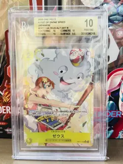 2025 One Piece Jpn Zeu Alt Art Rare OP11106 BGS 10 Pristine - Image 1