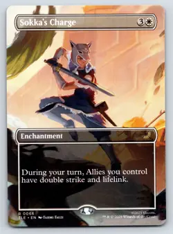 Sokka's Charge (Borderless) R Avatar: The Last Airbender: Eternal-Legal 66 NM - Image 1