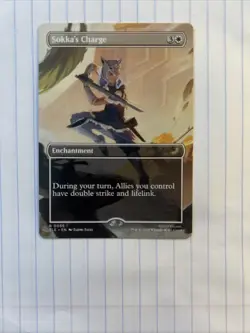Sokka's Charge (Borderless) Avatar: The Last Airbender: Eternal-Legal Regular NM - Image 1