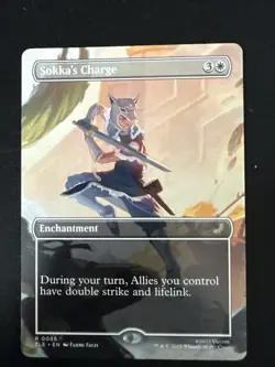 Sokka's Charge (Borderless) Avatar: The Last Airbender: Eternal-Legal Regular - Image 1