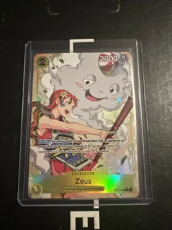 One Piece TCG - Zeus Alt Art R - OP11-106 - A Fist of Divine Speed - US Seller - Image 1