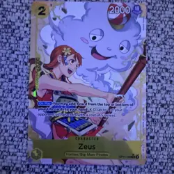 ZEUS - One Piece TCG OP11-106 - AA Alt Art Rare R - A Fist of Divine Speed - Image 1