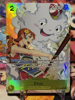 ZEUS - One Piece TCG OP11-106 - AA Alt Art Rare R - A Fist of Divine Speed - Image 1