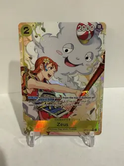 ZEUS - One Piece TCG OP11-106 - AA Alt Art Rare R - A Fist of Divine Speed - Image 1