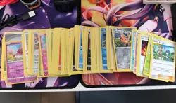 200+ Pokemon Cards Joblot Bulk Collection including holo/rev holo NM mixed sets - Image 3