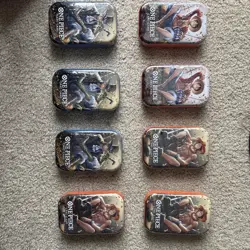 One Piece TCG Card Game - 8 Mini Tins Vol.2 English OP 13 + PromoPack LOT OF 8 - Image 1
