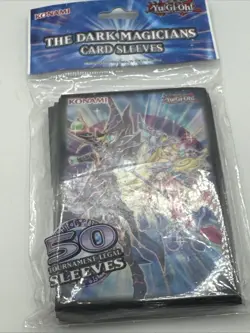 YUGIOH OFFICIAL KONAMI THE DARK MAGICIANS CARD SLEEVES 50ct SEALED - Image 4