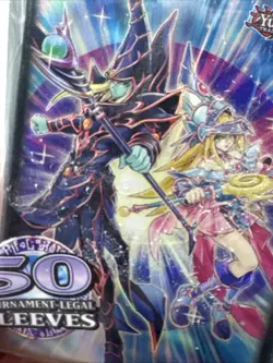 YUGIOH OFFICIAL KONAMI THE DARK MAGICIANS CARD SLEEVES 50ct SEALED - Image 5