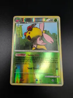 Cherrim - 28/95 - Uncommon - Reverse Holo, English Pokemon Unleashed - Image 1