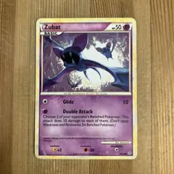 1x - Zubat - 70/95 - Common HP, English Pokemon Unleashed - Image 1