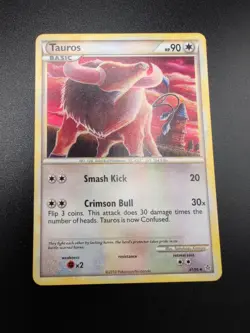 Tauros 41/95 HGSS Unleashed Uncommon Pokemon - Image 1