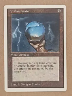 Icy Manipulator - Unlimited - Lightly Played close to NM | MTG - Image 1