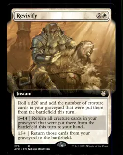 Revivify LP Light Play Forgotten Realms MTG [12216] - Image 1