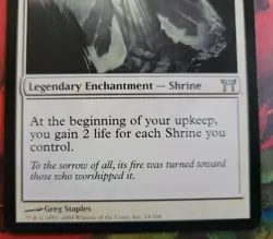 MTG Honden of the Cleansing Fire x1 NM ~Champions of Kamigawa *Free Shipping - Image 4