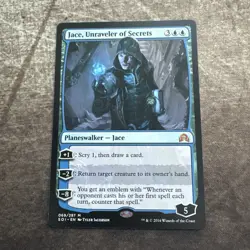 Jace, Unraveler of Secrets - Shadows Over Innistrad - MTG Magic Gathering - LP - Image 1