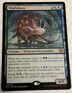 MTG Wistfulness Lorwyn Eclipsed NM/Pack fresh #252 Rare - Image 1