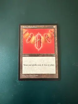 MtG Ruby Medallion: Tempest 1997 LP ACTUAL PHOTOS! - Image 1