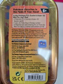 Pokemon TCG - 151 Mini Tin Display Case Sealed - Brand New - Fast Ship (10x Tin) - Image 3