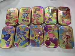 Pokemon TCG - 151 Mini Tin Display Case Sealed - Brand New - Fast Ship (10x Tin) - Image 4