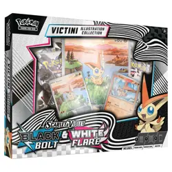 POKEMON TCG Illustration Collection Victini Black Bolt White Flare - In Hand - Image 1