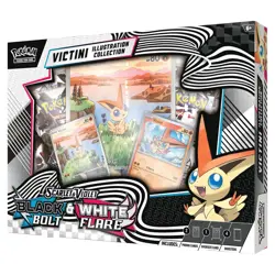 POKEMON TCG Illustration Collection Victini Black Bolt White Flare - In Hand - Image 2