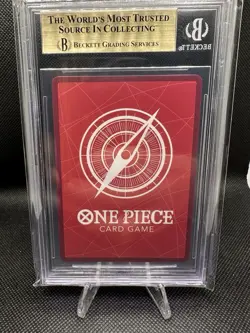 2025 JPN One Piece TCG OP13-001 Monkey D. Luffy Leader Alt Art BGS9.5 - Image 2