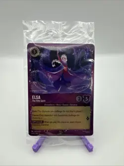 Elsa - The Fifth Spirit 6/P3 [Glitter Foil] SEALED Promo Disney Lorcana NM/M - Image 2