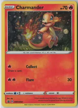 SWSH: Sword & Shield Promo Cards #SWSH092 Charmander - Image 1