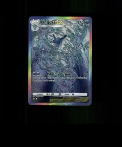 Fan-ART - READ DESCRIPTION BELOW HOLO Kingdra Card Pokemon Card p1 - Image 1