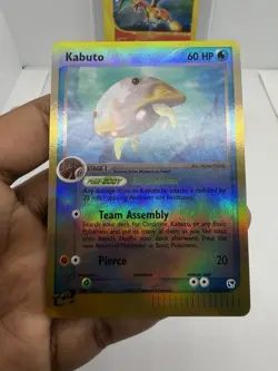 EX SANDSTORM KABUTO REVERSE HOLO CARD 39/100 VINTAGE - Image 1
