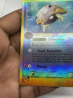EX SANDSTORM KABUTO REVERSE HOLO CARD 39/100 VINTAGE - Image 4