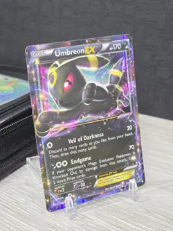 Pokemon Card TCG Umbreon EX Holo Ultra Rare Card 2016 Fates Collide 55/124 - Image 1