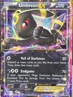 Pokemon Card TCG Umbreon EX Holo Ultra Rare Card 2016 Fates Collide 55/124 - Image 5
