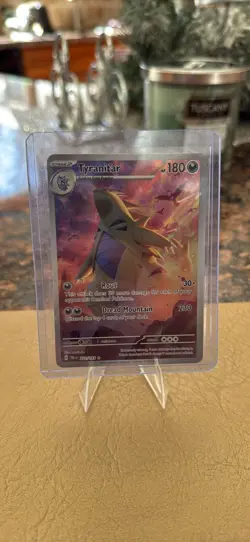 Pokemon TCG Tyranitar Scarlet & Violet Paldea Evolved Card 222/193 - Image 1