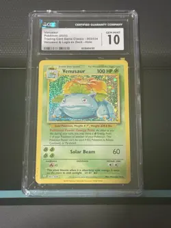 Venusaur Trading Card Game Classic #003/034 CGC Gem Mint 10 - Image 1