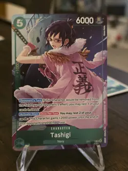 OP14-029 Tashigi R Dash Pack Alt Art One Piece TCG English Card - Image 1